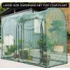 imagePoray Large 123X4FT Tunnel Plant Netting Cover6FT Tall Crop Cage Tomato Netting for VegetablesampFruitsDurable Gardening Net for Plant and Animals984972 inches Tunnel Net