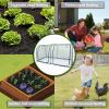 imagePoray Large 123X4FT Tunnel Plant Netting Cover6FT Tall Crop Cage Tomato Netting for VegetablesampFruitsDurable Gardening Net for Plant and Animals984949inches Tunnel Net