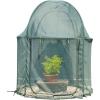 imagePoray Large 123X4FT Tunnel Plant Netting Cover6FT Tall Crop Cage Tomato Netting for VegetablesampFruitsDurable Gardening Net for Plant and Animals494959inches Birdcage Net