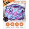 imagePorayhut Galaxy Pop Up Play Tent for Kids 67 Hexagonal Privacy Sensory Tent with Removable Thick Mat amp LED Photo Clip Lights Light Blocking Indoor Outdoor Playhouse for Boys amp Girls Space CastleUnicorn